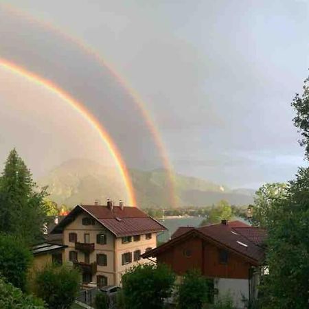 See- Und Bergblick In Bestlage Am Tegernsee Kültér fotó