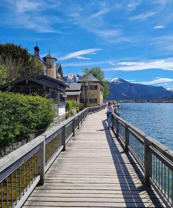 See- Und Bergblick In Bestlage Am Tegernsee Kültér fotó